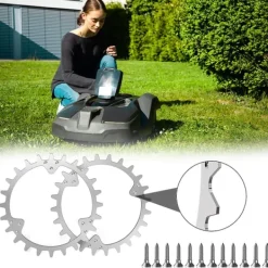 Best Terränghjul för Huskvarna Automower 330/420/430X/435X/440/435X AWD/450X/550 Trädgårdsmaskiner