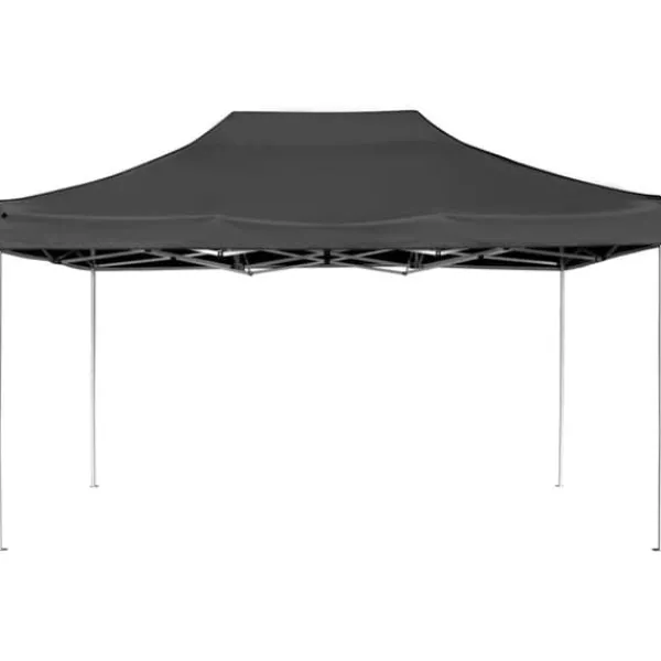 Sale The Living Store Hopfällbart partytält aluminium 4,5x3 m antracit - Partytält & paviljoner Tält & Lusthus