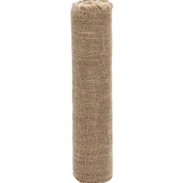 The Living Store Juterulle 0,5x25 m 100% jute 200 gsm - Dekor Markduk & Fiberduk
