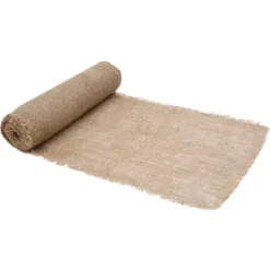 The Living Store Juterulle 0,5x25 m 100% jute 200 gsm - Dekor Markduk & Fiberduk