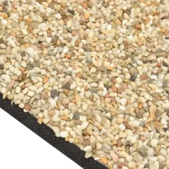 The Living Store Kantmatta naturlig sand 500x100 cm - Tillbehör till fontäner & dammar