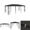 The Living Store Paviljong 3x6 m antracit - Partytält & paviljoner Tält & Lusthus