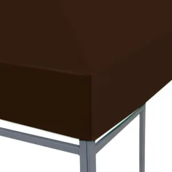 New The Living Store Paviljongtak 310 g/m² 3x3 m brun - Tak till partytält & lusthus Tält & Lusthus