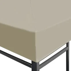Hot The Living Store Paviljongtak 310 g/m² 3x3 m beige - Tak till partytält & lusthus Tält & Lusthus