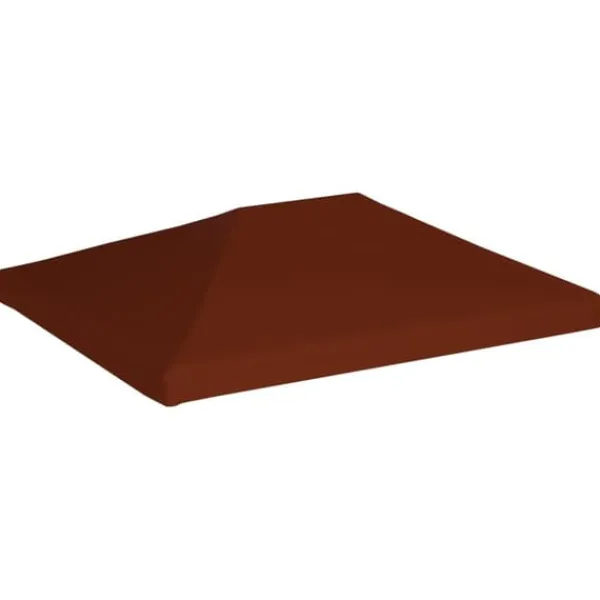 Sale The Living Store Paviljongtak 310 g/m² 3x4 m terrakotta - Tak till partytält & lusthus Tält & Lusthus