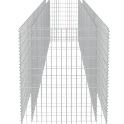 Discount The Living Store Planteringsgabion upphöjd galvaniserat stål 540x90x100 cm - Krukor & odlingslådor Krukor & Växtbehållare