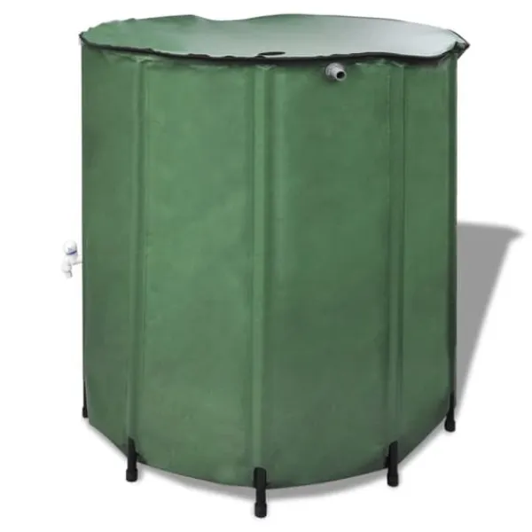 New The Living Store Regntunna hopfällbar 750 L - Bevattning Regntunnor