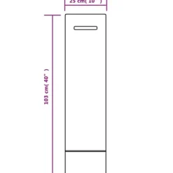 The Living Store Sandsäckar 25 st mörkgrön 103x25 cm HDPE - Industrilager