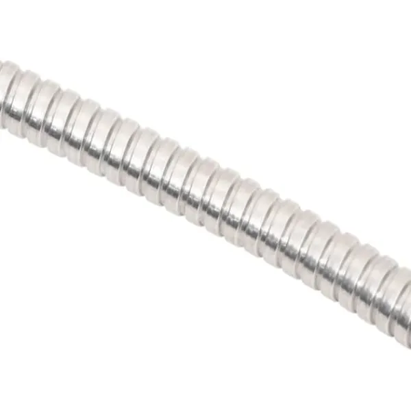 The Living Store Slang med sprutmunstycke silver 0,6" 22,5 m rostfritt stål - Vattenslangar