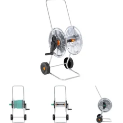 Best The Living Store Slangvagn för 50m 1/2" eller 35m 3/4" stålslang - Vattenslangförvaring Bevattning