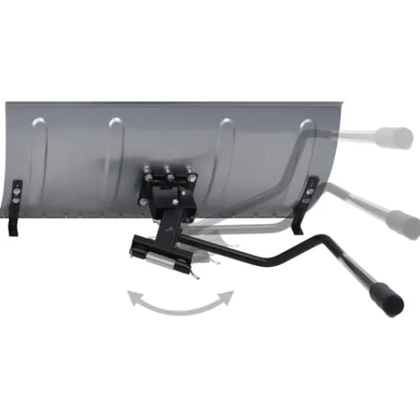 Outlet The Living Store Snöblad till gräsklippare med adapter 100 cm - Snöskyfflar Snöborttagning