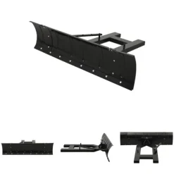 Online The Living Store Snöplog för gaffeltruck 150x38 cm svart - Snöskyfflar Snöborttagning