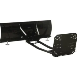 The Living Store Snöplog för ATV 115x38 cm svart - Snöskyfflar