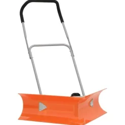 Online The Living Store Snöplog med förlängningsbart handtag orange stål - Snöskyfflar Snöborttagning