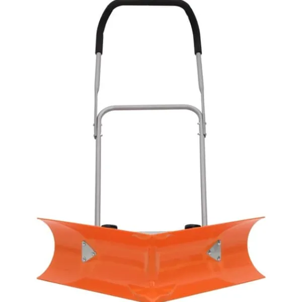 Online The Living Store Snöplog med förlängningsbart handtag orange stål - Snöskyfflar Snöborttagning