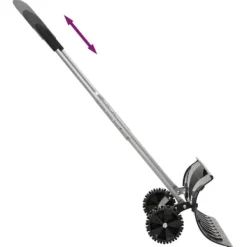 Best The Living Store Snöskyffel med utdragbart handtag svart 66 cm stålblad - Snöskyfflar Snöborttagning