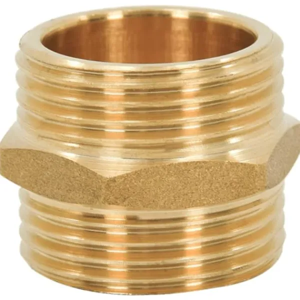 The Living Store Sugslang med kopplingar mässing svart 1,1" 3 m PVC - Vattenslangar