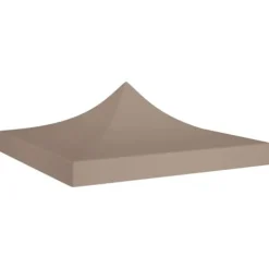 Sale The Living Store Tak till partytält 3x3 m taupe 270 g/m² - Tak till partytält & lusthus Tält & Lusthus