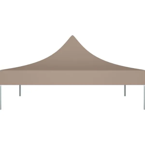 Sale The Living Store Tak till partytält 3x3 m taupe 270 g/m² - Tak till partytält & lusthus Tält & Lusthus