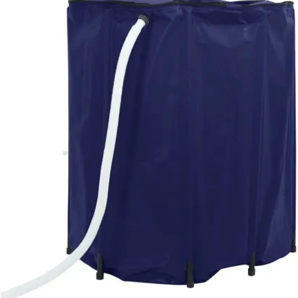 The Living Store Vattentank med kran vikbar 1250 L PVC - Bevattning Regntunnor