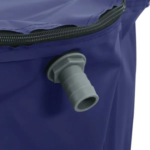 The Living Store Vattentank med kran vikbar 1250 L PVC - Bevattning Regntunnor