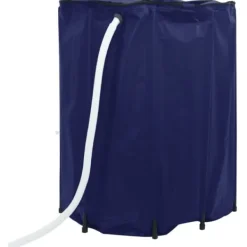 New The Living Store Vattentank med kran vikbar 1350 L PVC - Bevattning Regntunnor