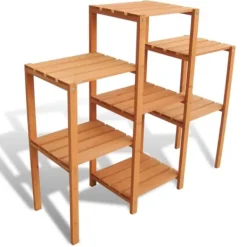 Sale The Living Store Växtställ 97 x 31 x 87 cm - Växtställ Växtställ