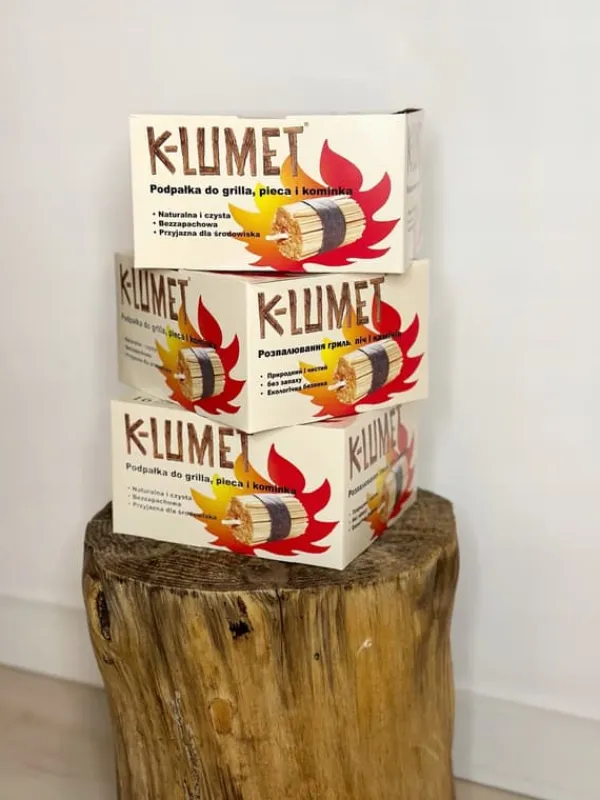 Tändved för grill, öppen spis, spis Ekologisk tändved K-LUMET 26 st.