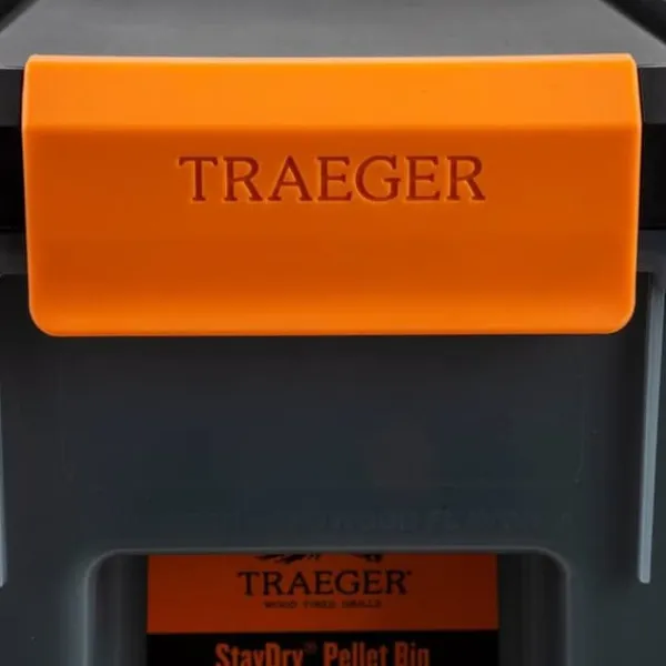 Hot Traeger Hink Och Lock Pellet Staydry Svart Tillbehör Till Vedeldade Kaminer & Öppna Spisar