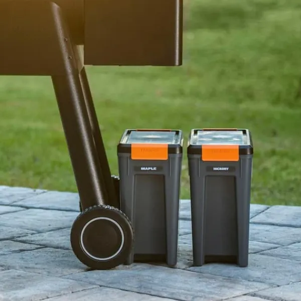 Hot Traeger Hink Och Lock Pellet Staydry Svart Tillbehör Till Vedeldade Kaminer & Öppna Spisar