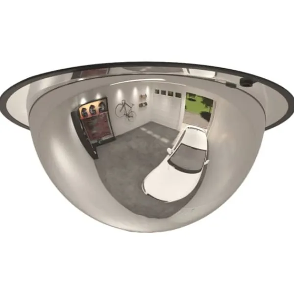 Trafikspegel kupol 360° Ø30 cm - Säkerhetsspegel för utomhusbruk | Färg: Akryl | Storlek: Ø30 cm