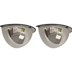 vidaXL Trafikspeglar kupol 2 st Ø40 cm 180° akryl