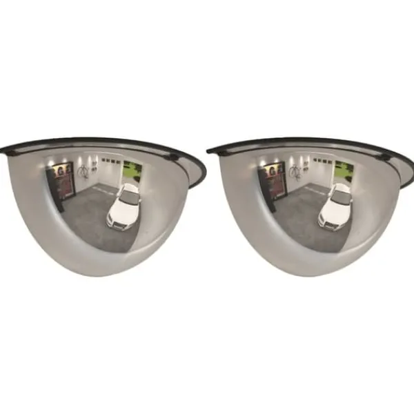 vidaXL Trafikspeglar kupol 2 st Ø40 cm 180° akryl