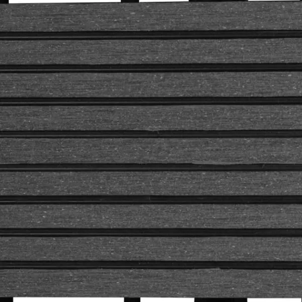 vidaXL Trall 22 st 30x30 cm 2 kvm WPC grå