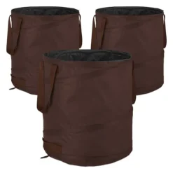 Best Trädgårdsavfallspåse set, 47x46 cm, Brun Trädgårdskorgar