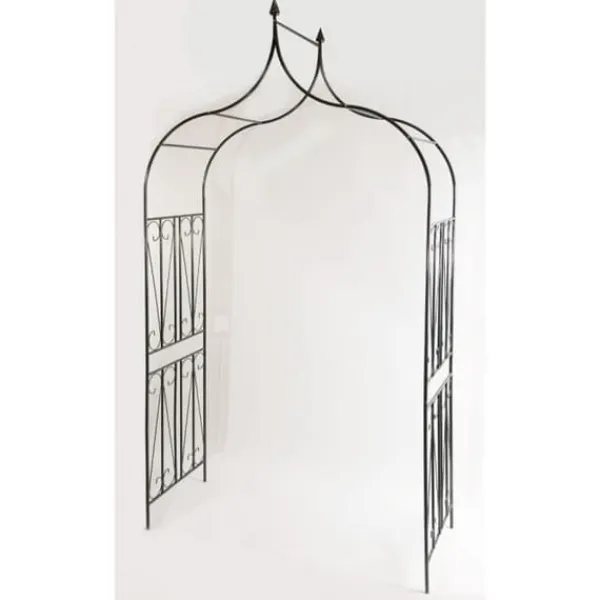 Clearance Trädgårdsbåge - CLP - Båge för rosor - Metall - 270 cm - Grön - Markfäste Valvbågar, Spaljéer, Bersåer & Pergolor