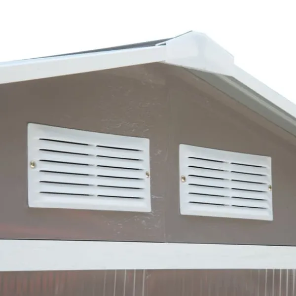 Clearance Trädgårdsbod, 213x130x185 cm, Grön Skjul, Garage & Carports