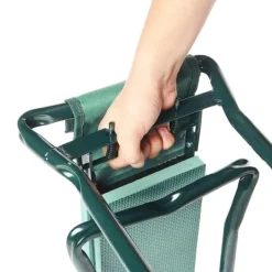 Viking Choice Trädgårdspall - hopfällbar pall - 59x27,5x49 cm - upp till 150kg