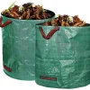 Discount Trädgårdspåsar - Wee - 272L - Grön - Sopsäckar Trädgårdskorgar