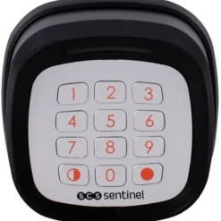 Trådlös kodknappsats - SCS SENTINEL - CodeGate - För grind eller garageport - Räckvidd 50m - Batterier ingår ej