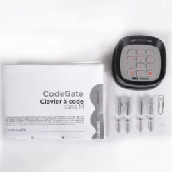 Trådlös kodknappsats - SCS SENTINEL - CodeGate - För grind eller garageport - Räckvidd 50m - Batterier ingår ej