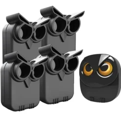 Best Trådlös uppfartssäkerhetslarm, vattentät, PIR-rörelsedetektor, , KIT4, EU plug Rörelsedetektorer