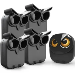 Best Trådlös uppfartssäkerhetslarm, vattentät, PIR-rörelsedetektor, , KIT4, EU plug Rörelsedetektorer