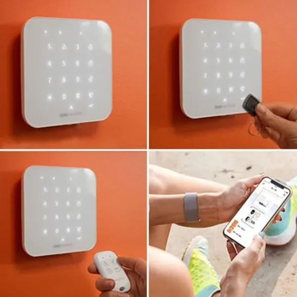 Best Trådlöst larm anslutet till Wi-Fi och GSM 4G - KitAlarm - SCS SENTINEL Hemlarmsystem