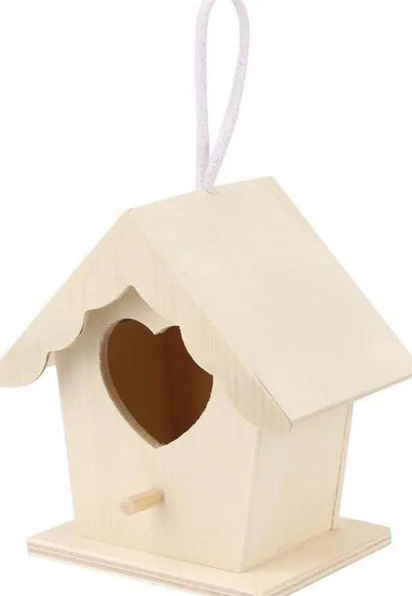 Träholk för mesar, vacker design, fågelholk - mesholk, mesholk, mesfågelholk, väderbeständig