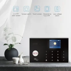 Online Tuya trådlöst WiFi+GSM larmsystem Hemlarmsystem