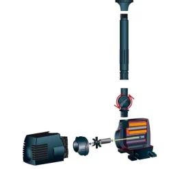 Clearance UBBINK Dammpump Xtra 1600 - flöde 1600l / h Fontäner & Dammar