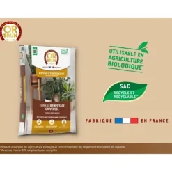 Universal krukjord - BROWN GOLD - OBRTREM6U - 6L - Förbättrar tillväxten