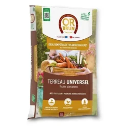 Clearance Universal krukjord - GULDBRUN - OBRTUNI35N - 35 L Jord & Sand
