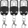 Universell fjärrkontroll - 3-pack - 433 MHz - 4 knappar - Signalduplicator Skjul, Garage & Carports